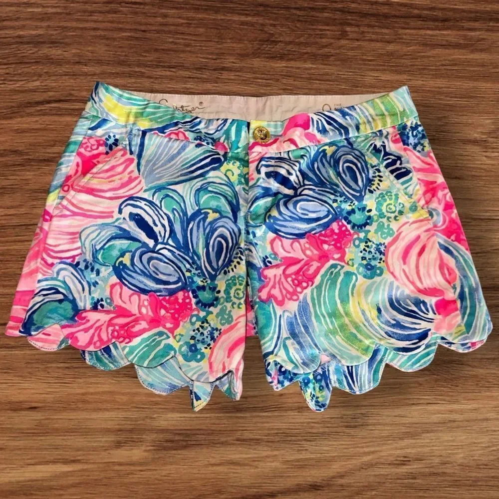 Lilly Pulitzer Buttercup Short 5” Inseam 0